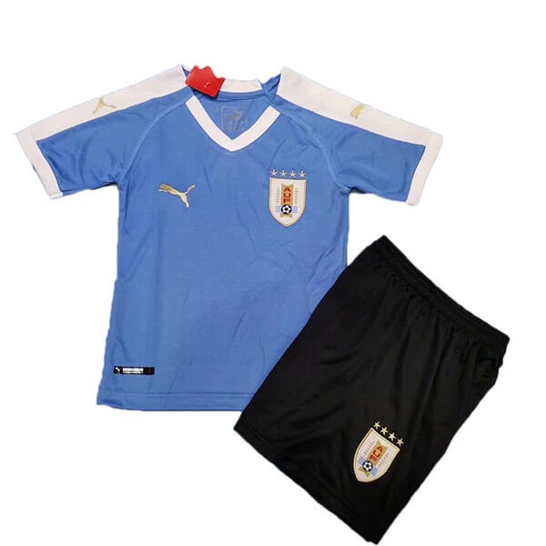 Camiseta Uruguay 1ª Niño 2019 Azul